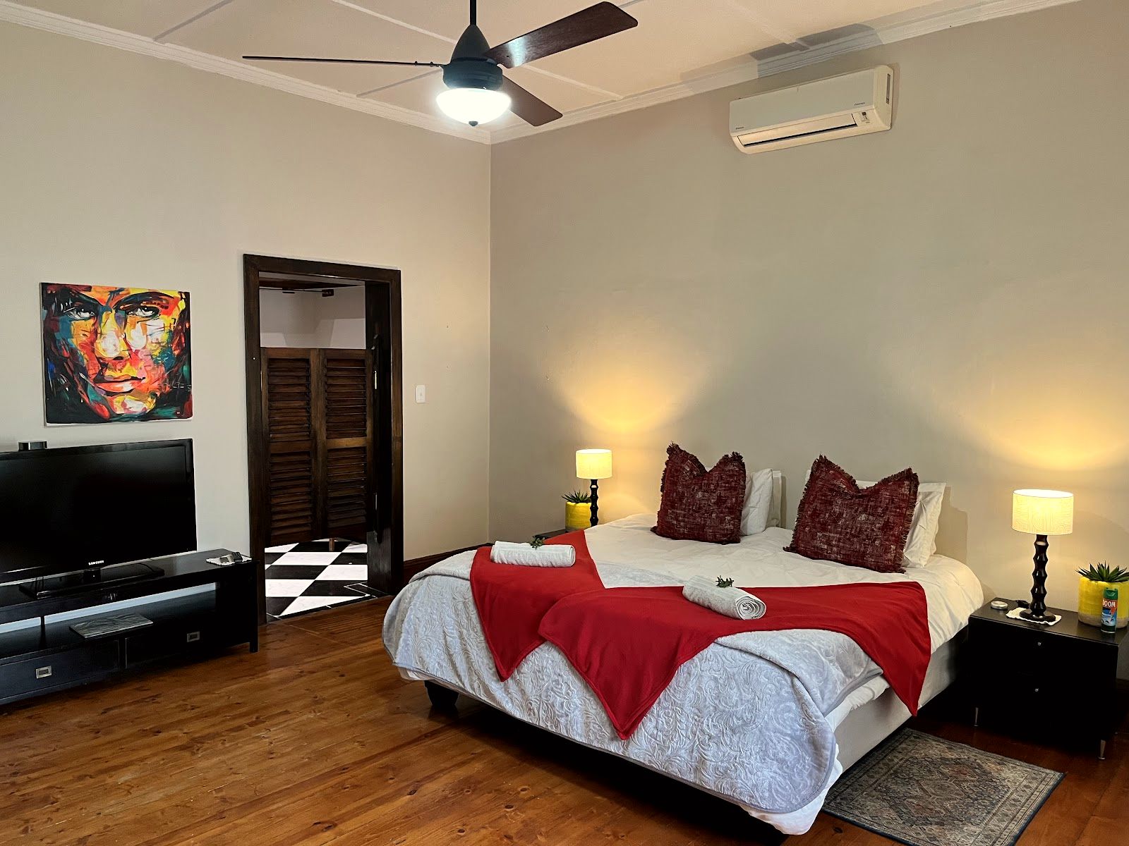 The bedroom